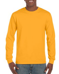 Gildan GI2400 - T-Shirt Homme Manches Longues 100% Coton Or