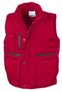 Result R127 - Bodywarmer Matelassé Rouge