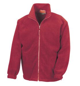 Result R36A - Veste Polaire Zippée Rouge