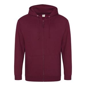 AWDis Hoods JH050 - Sweat-shirt zippé Bourgogne
