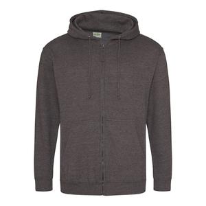 AWDis Hoods JH050 - Sweat-shirt zippé Charcoal