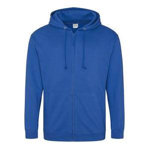 AWDis Hoods JH050 - Sweat-shirt zippé Bleu Royal