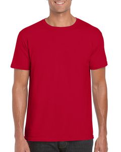 Gildan GD001 - T-Shirt Homme 100% Coton Ring-Spun Rouge Cerise