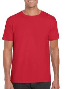 Gildan GD001 - T-Shirt Homme 100% Coton Ring-Spun Rouge