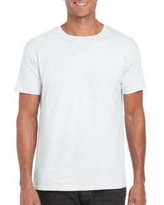 Gildan GD001 - T-Shirt Homme 100% Coton Ring-Spun Blanc