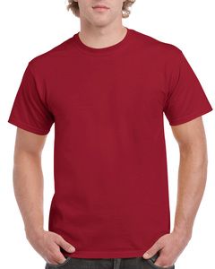 Gildan GD002 - T-Shirt Homme 100% Coton Rouge Cardinal