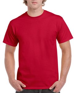 Gildan GD002 - T-Shirt Homme 100% Coton Rouge Cerise