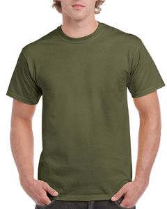 Gildan GD002 - T-Shirt Homme 100% Coton Vert Militaire