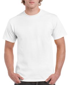 Gildan GD002 - T-Shirt Homme 100% Coton Blanc