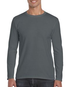 Gildan GD011 - T-shirt manches longues Softstyle™ Charcoal