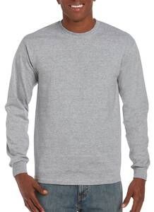 Gildan GD014 - T-Shirt à Manches Longues Homme Sport Grey
