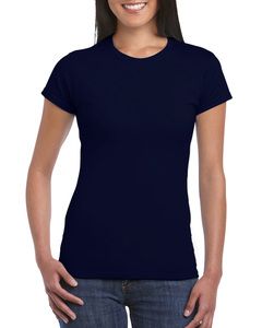 Gildan GD072 - T-Shirt Femme 100% Coton Ring-Spun Marine