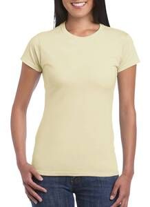 Gildan GD072 - T-Shirt Femme 100% Coton Ring-Spun Sand