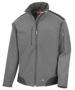 Result Work-Guard R124A - Veste softshell indéchirable Grey/ Black