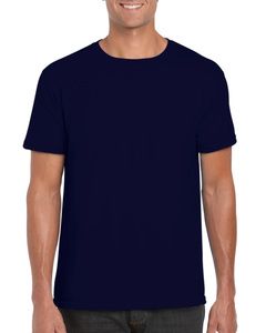 Gildan 64000 - T-Shirt Homme 100% Coton Ring-Spun Marine