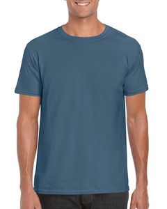 Gildan 64000 - T-Shirt Homme 100% Coton Ring-Spun Indigo Blue