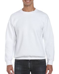 Gildan 12000 - Set-In Sweatshirt Blanc