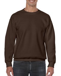 Gildan 18000 - Sweat-Shirt Homme HeavyBlend Chocolat Foncé