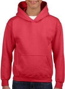 Gildan 18500B - Sweat-Shirt Capuche Enfant Rouge