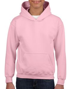 Gildan 18500B - Sweat-Shirt Capuche Enfant Light Pink
