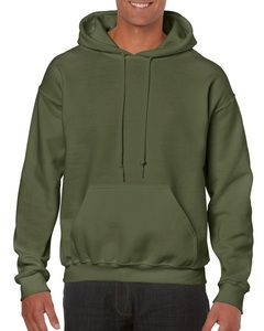 Gildan 18500 - SweatShirt Capuche Homme Heavy Blend Military Green