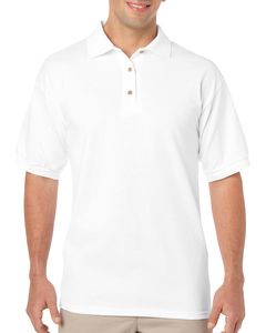 Gildan 8800 - Polo Jersey Homme DryBlend® Blanc