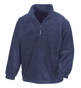 Result R033X - 1/4 Zip Fleece Top Marine