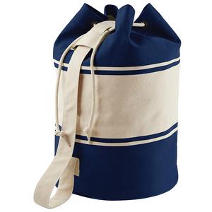 Quadra QD027 - Sac marin en toile Navy / Natural