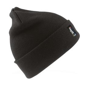 Result Winter Essentials RC033 - Bonnet de ski en laine Thinsulate™ Noir