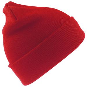 Result Winter Essentials RC029 - Bonnet de ski en laine Rouge