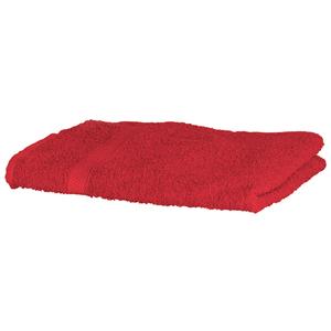 Towel city TC004 - Serviette de Bain 100% Coton Rouge