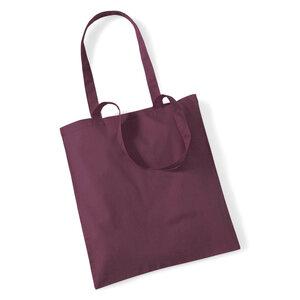 Westford mill WM101 - Tote Bag en coton Bourgogne