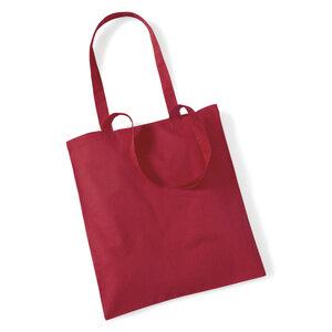 Westford mill WM101 - Tote Bag en coton Classic Red