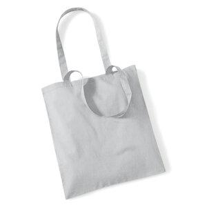 Westford mill WM101 - Tote Bag en coton Light Grey