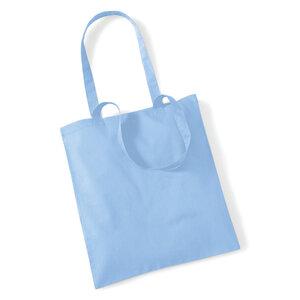 Westford mill WM101 - Tote Bag en coton Bleu Ciel