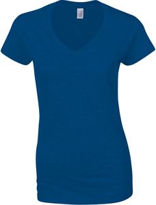 Gildan GI64V00L - T-Shirt Femme Col V Royal Blue