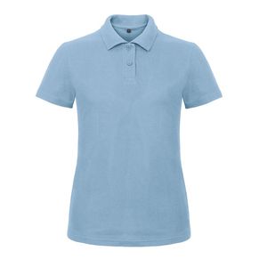 B&C BCI1F - Polo Femme Bleu ciel