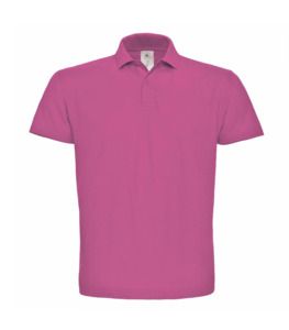 B&C BCID1 - Polo Homme Manches Courtes Fuchsia