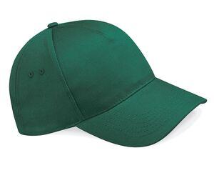 Beechfield BF015 - Casquette 5 Panneaux 100% Coton Bottle Green