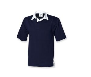 Front row FR003 - Rugby Shirt Homme Manches Courtes 100% Coton