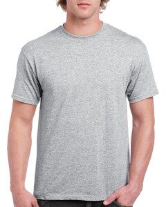 Gildan GN180 - Tee shirt pour Adulte en Coton Lourd Gris Athlétique