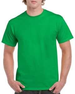 Gildan GN180 - Tee shirt pour Adulte en Coton Lourd Vert Irlandais