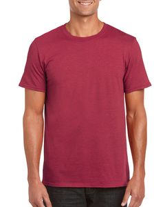 Gildan GN640 T-shirt Manches Courtes Homme Antique Cherry Red