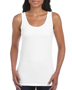 Gildan GN642 - Débardeur Femme 100% Coton Blanc