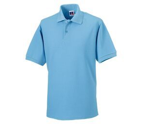 Russell JZ599 - Polo Manches Courtes Homme Ciel