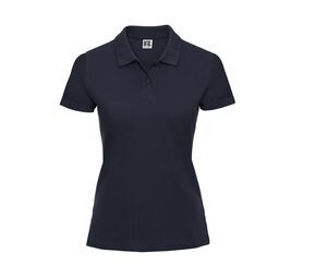Russell JZ69F - Polo Piqué Femme 100% Coton French Navy