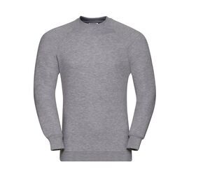 Russell JZ762 - Sweat-Shirt Homme Manches Raglan Light Oxford