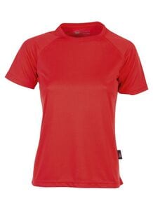 Pen Duick PK141 - Tee Shirt Sport Femme Bright Red
