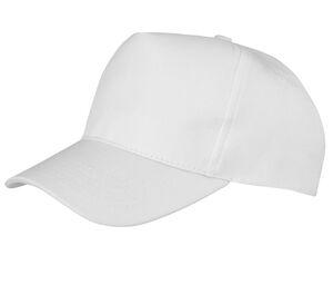 Result RC084 - Casquette 5 Panneaux Blanc