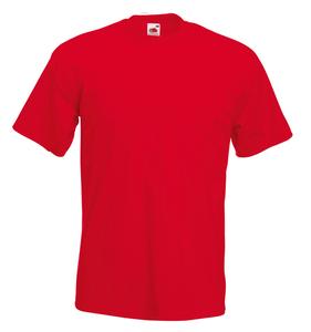 Fruit of the Loom SC210 - T-shirt Qualité Supérieure Rouge